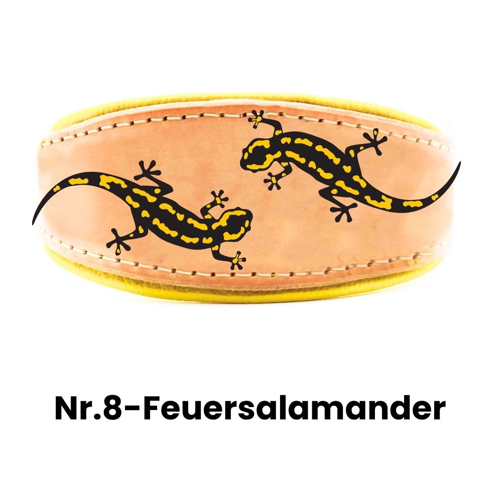 WANNADO'S - handbemalte Lederhalsbänder