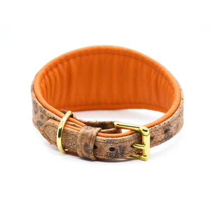 STEINBEIßER Halsband | Einzigartiges Fischleder-Halsband für Windhunde