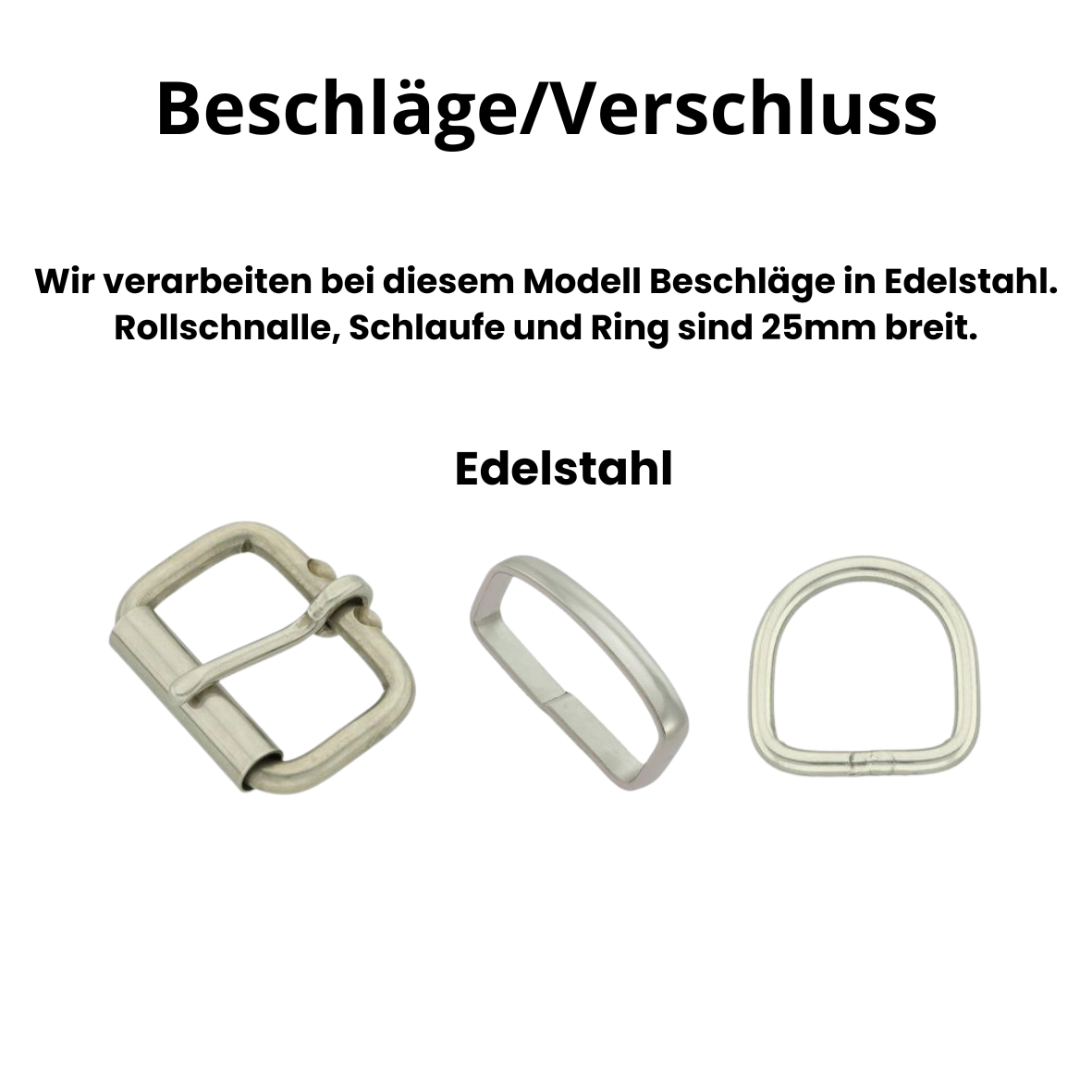 Beschläge für Hundehalsband