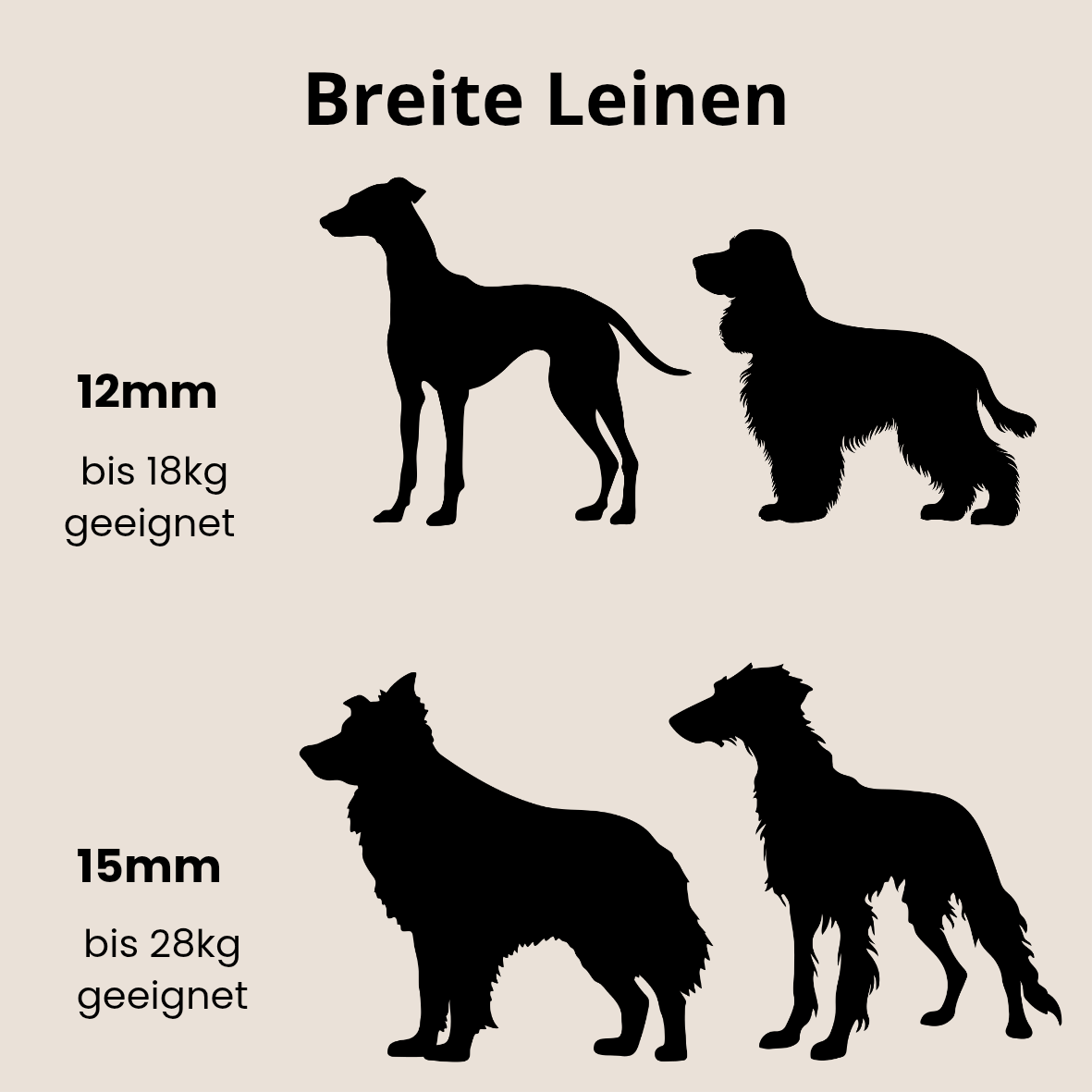 Leinen Größen