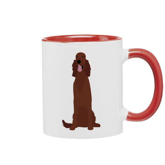 Tasse Irish Red Setter