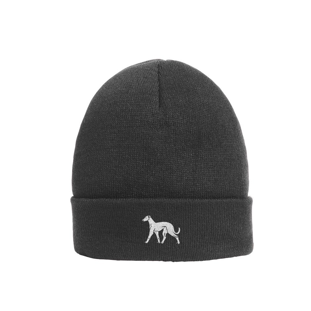 Beanie • Windhundmotiv • Weich und wärmend • Viele Farben