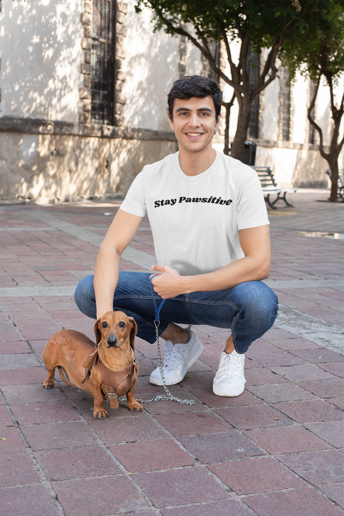 Shirt "Stay Pawsitive"